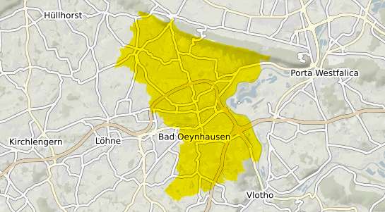 Immobilienpreisekarte Bad Oeynhausen